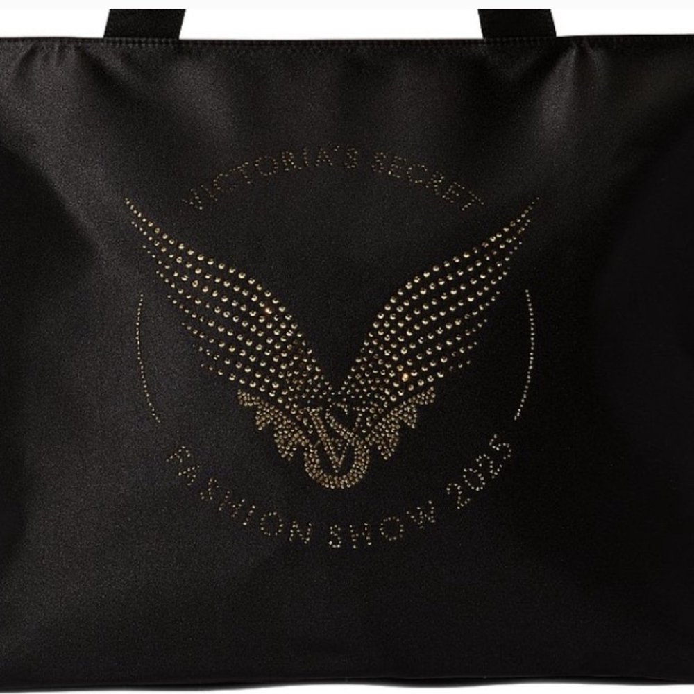 VS Victoria's Secret Black and Gold 2025 Fashion Show Tote